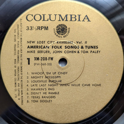 The New Lost City Ramblers = ニュー ・ロスト・シティ・ランブラーズ* : Vol. II = 第2集 (LP, Mono, RE)