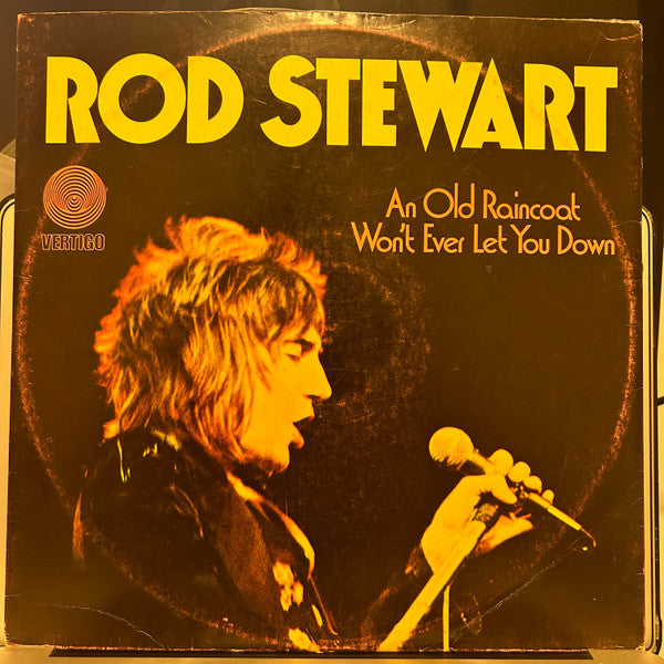 Rod Stewart : An Old Raincoat Won't Ever Let You Down (LP, Album)