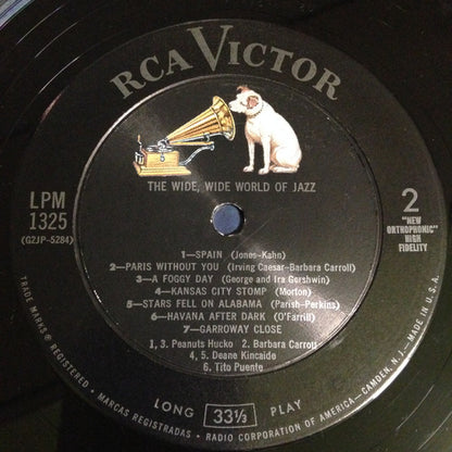 Various : Dave Garroway Presents The Wide, Wide World Of Jazz (LP)