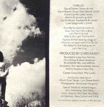 Carillo (2) : Rings Around The Moon (LP, Album)