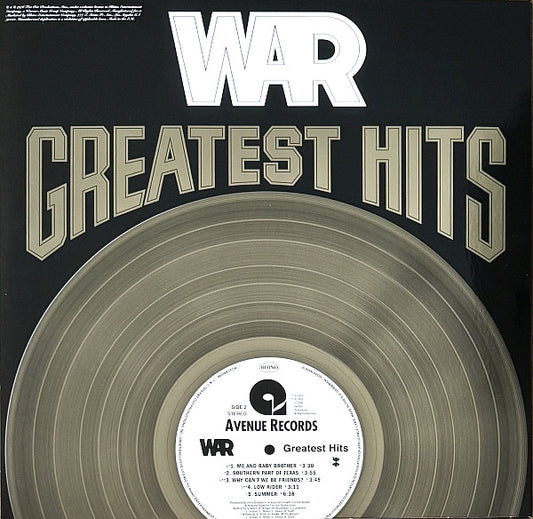 War : Greatest Hits (LP, Comp, Ltd, RE, RP, Sea)