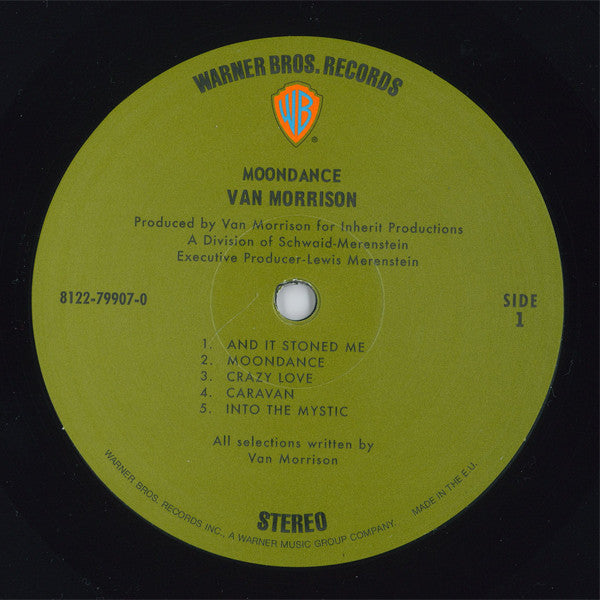 Van Morrison : Moondance (LP, Album, RE, Gat)