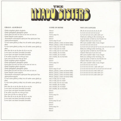 Lijadu Sisters : Horizon Unlimited (LP, Album, RE, Gre)