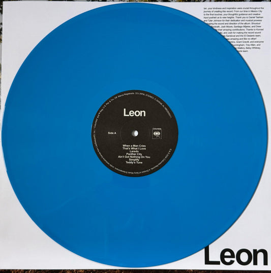 Leon Bridges : Leon (LP, Album, Blu)
