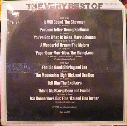 Various : The Very Best Of The Oldies Vol. 2 (LP, Comp)