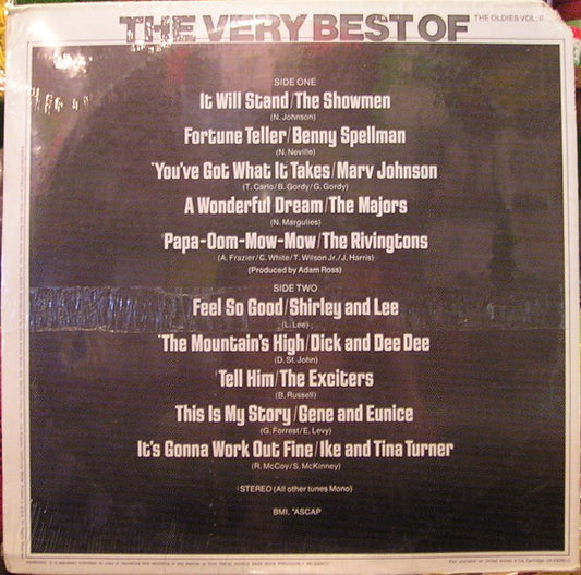 Various : The Very Best Of The Oldies Vol. 2 (LP, Comp)