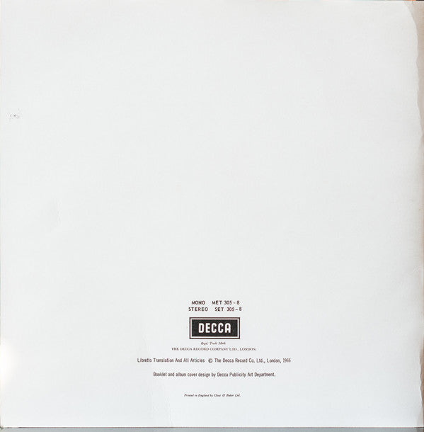 Giuseppe Verdi, Nicolai Ghiaurov · Carlo Bergonzi · Grace Bumbry · Renata Tebaldi · Dietrich Fischer-Dieskau, Chorus Of The Royal Opera House, Covent Garden & Orchestra Of The Royal Opera House, Covent Garden, Georg Solti : Don Carlo (4xLP, Album, RE + Box)