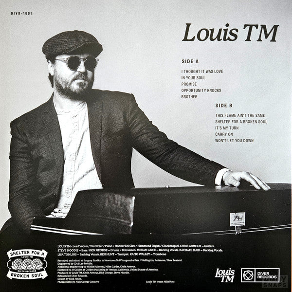 Louis TM : Shelter For A Broken Soul (LP, Album)