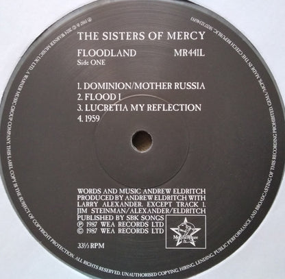 The Sisters Of Mercy : Floodland (LP, Album, Ltd, RE, RP, Gre)