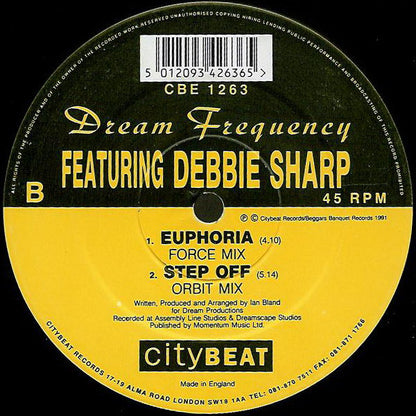 Dream Frequency Featuring Debbie Sharp : Feel So Real (12")