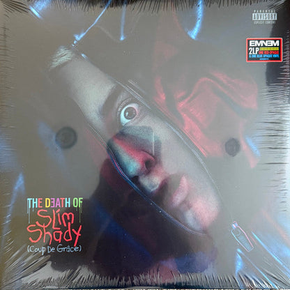 Eminem : The Death Of Slim Shady (Coup De Grâce) (LP, Album, Red + LP, Album, Blu)