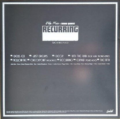 Alfa Mist & Amika Quartet :  Recurring (Live At King's Place) (LP, Ltd, Cle)