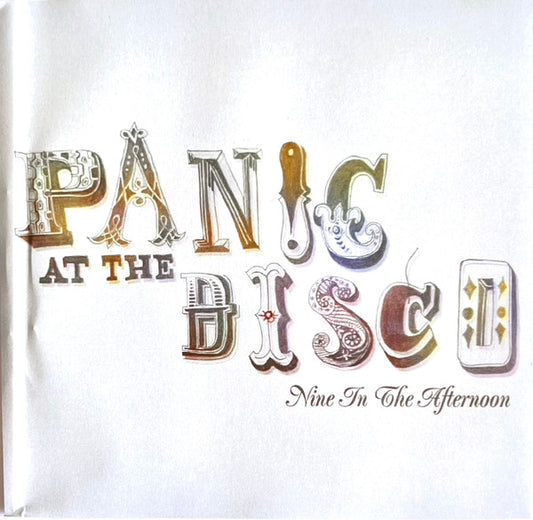 Panic! At The Disco : Nine In The Afternoon (CDr, Single, Promo)