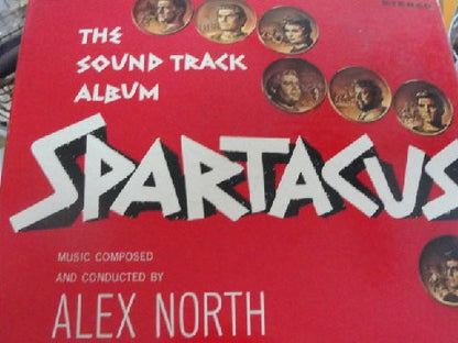 Alex North : Spartacus (The Sound Track Album) (LP, Album, Gat)