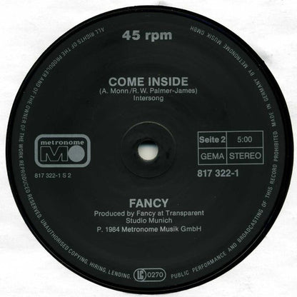 Fancy : Slice Me Nice (12", Maxi)