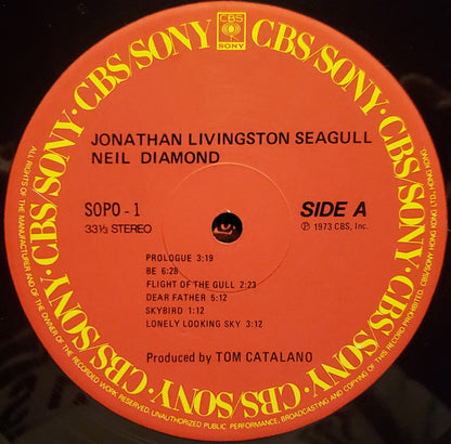Neil Diamond : Jonathan Livingston Seagull (Original Motion Picture Sound Track) (LP, Album, Gat)