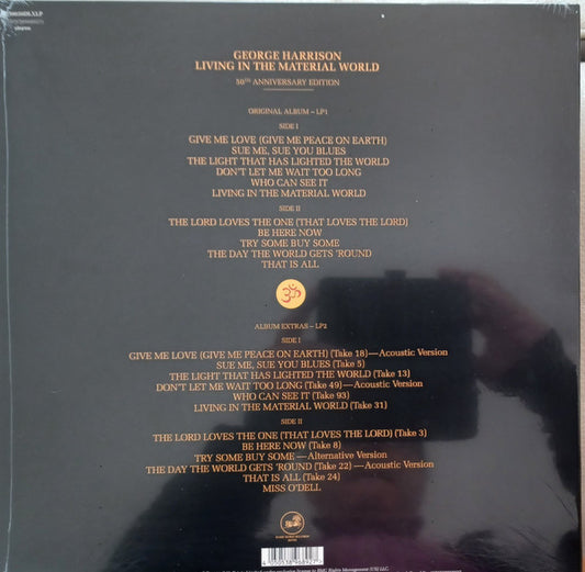 George Harrison : Living In The Material World (LP, Album, RE, New + LP + Dlx, 50t)