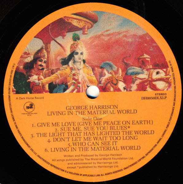 George Harrison : Living In The Material World (LP, Album, RE, New + LP + Dlx, 50t)