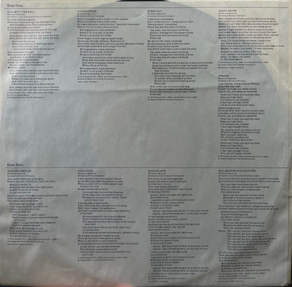 The Sanford-Townsend Band : Nail Me To The Wall (LP, Album, Win)