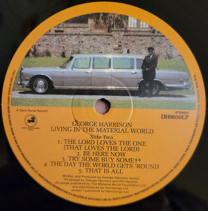 George Harrison : Living In The Material World (LP, Album, RE, 50t)