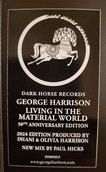 George Harrison : Living In The Material World (LP, Album, RE, 50t)