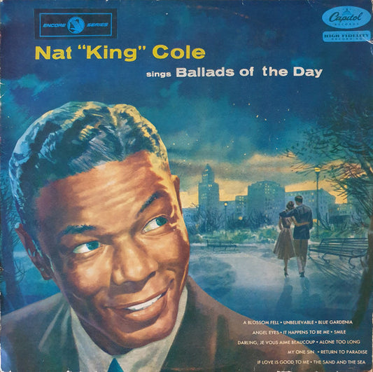 Nat King Cole : Ballads Of The Day (LP, Album, Mono, RE)
