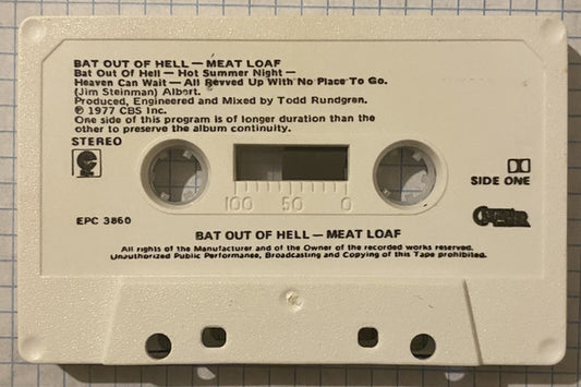 Meat Loaf : Bat Out Of Hell (Cass, Album, RE, Bla)