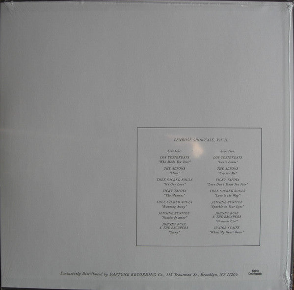 Various : Penrose Showcase Vol. II (LP, Comp)