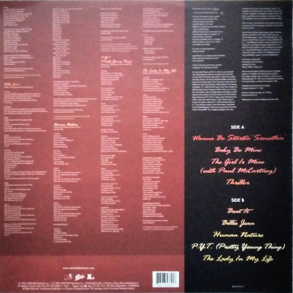 Michael Jackson : Thriller (LP, Album, Pic, RE, Hyb)