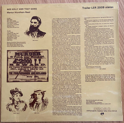 Martyn Wyndham-Read : Ned Kelly And That Gang (LP, Album, RE)