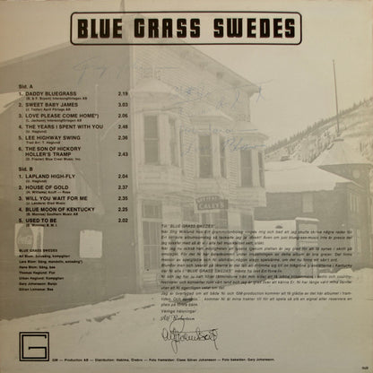 Blue Grass Swedes : Blue Grass Swedes (LP, Album)