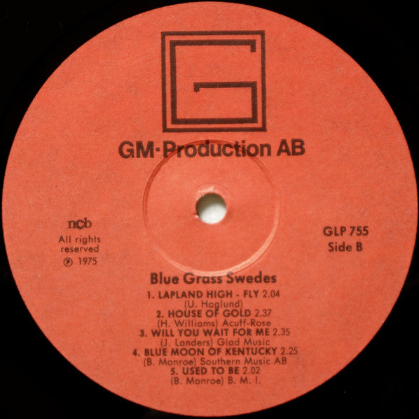 Blue Grass Swedes : Blue Grass Swedes (LP, Album)
