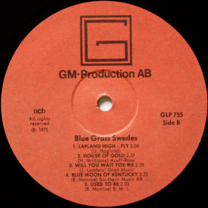 Blue Grass Swedes : Blue Grass Swedes (LP, Album)