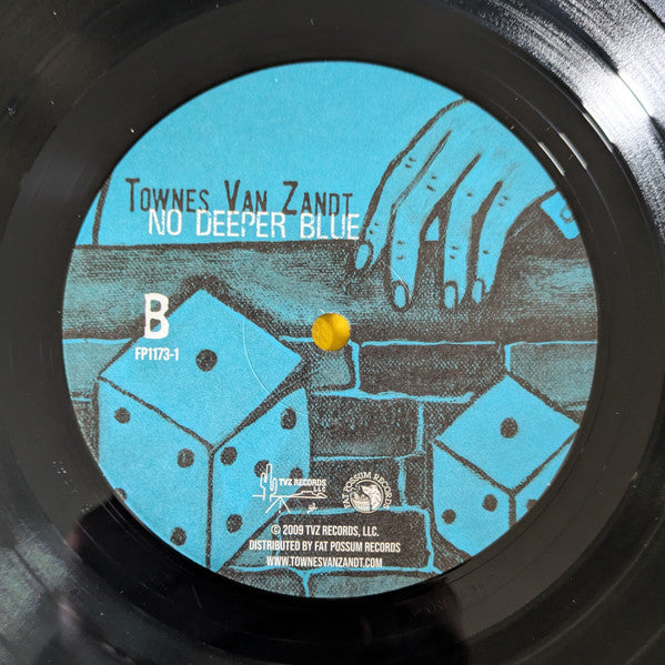 Townes Van Zandt : No Deeper Blue (LP, Album)