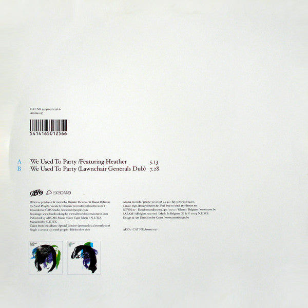 Swirl People Feat. DJ Heather : We Used To Party (12")