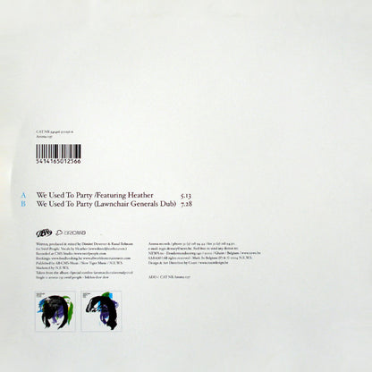 Swirl People Feat. DJ Heather : We Used To Party (12")
