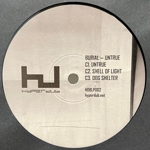 Burial : Untrue (2x12", Album, RE, 140)
