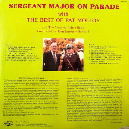 Pat Molloy, The Victoria Police Band : Sergeant Major On Parade (LP)