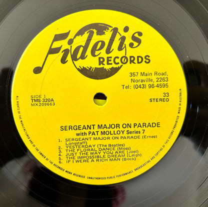 Pat Molloy, The Victoria Police Band : Sergeant Major On Parade (LP)