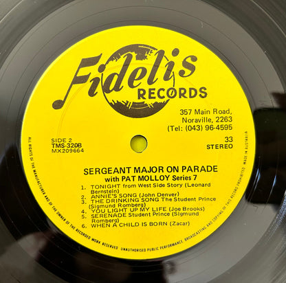 Pat Molloy, The Victoria Police Band : Sergeant Major On Parade (LP)
