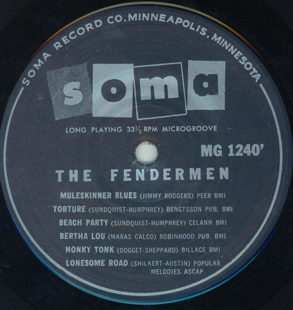 The Fendermen : Mule Skinner Blues (LP, RE)