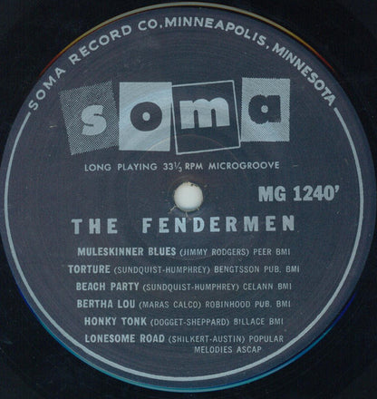 The Fendermen : Mule Skinner Blues (LP, RE)