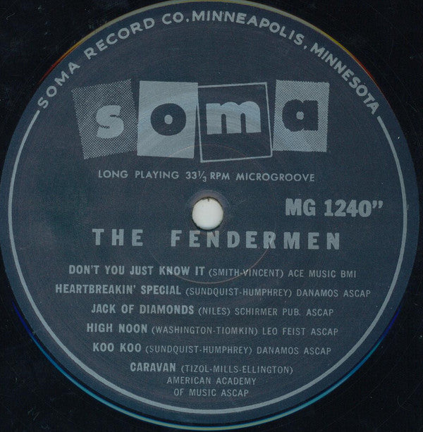 The Fendermen : Mule Skinner Blues (LP, RE)