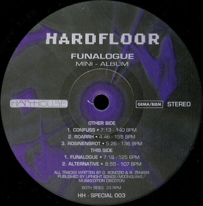 Hardfloor : Funalogue (12", MiniAlbum)