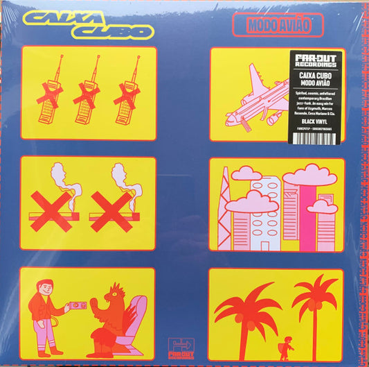Caixa Cubo Trio : Modo Avião (LP)