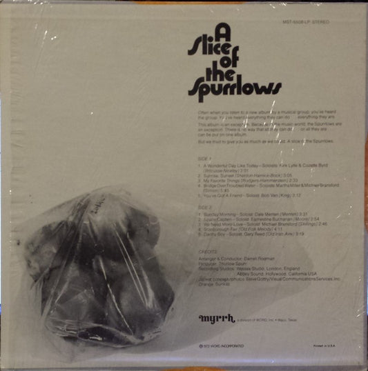 The Spurrlows : A Slice Of The Spurrlows (LP, Album)