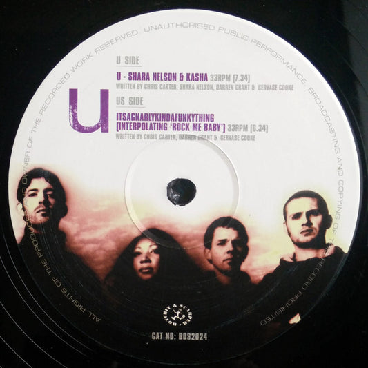 Shara Nelson & Kasha : U (12")