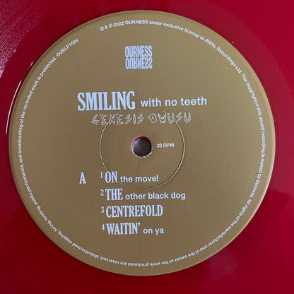 Genesis Owusu : Smiling With No Teeth (2xLP, Album, Red)