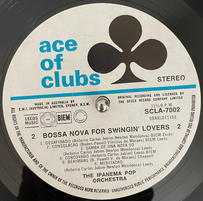 The Ipanema Pop Orchestra : Bossa Nova For Swinging Lovers (LP, Album)