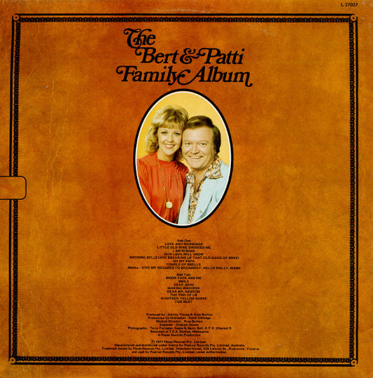 Bert Newton & Patti Newton : The Bert & Patti Family Album (LP, Album)